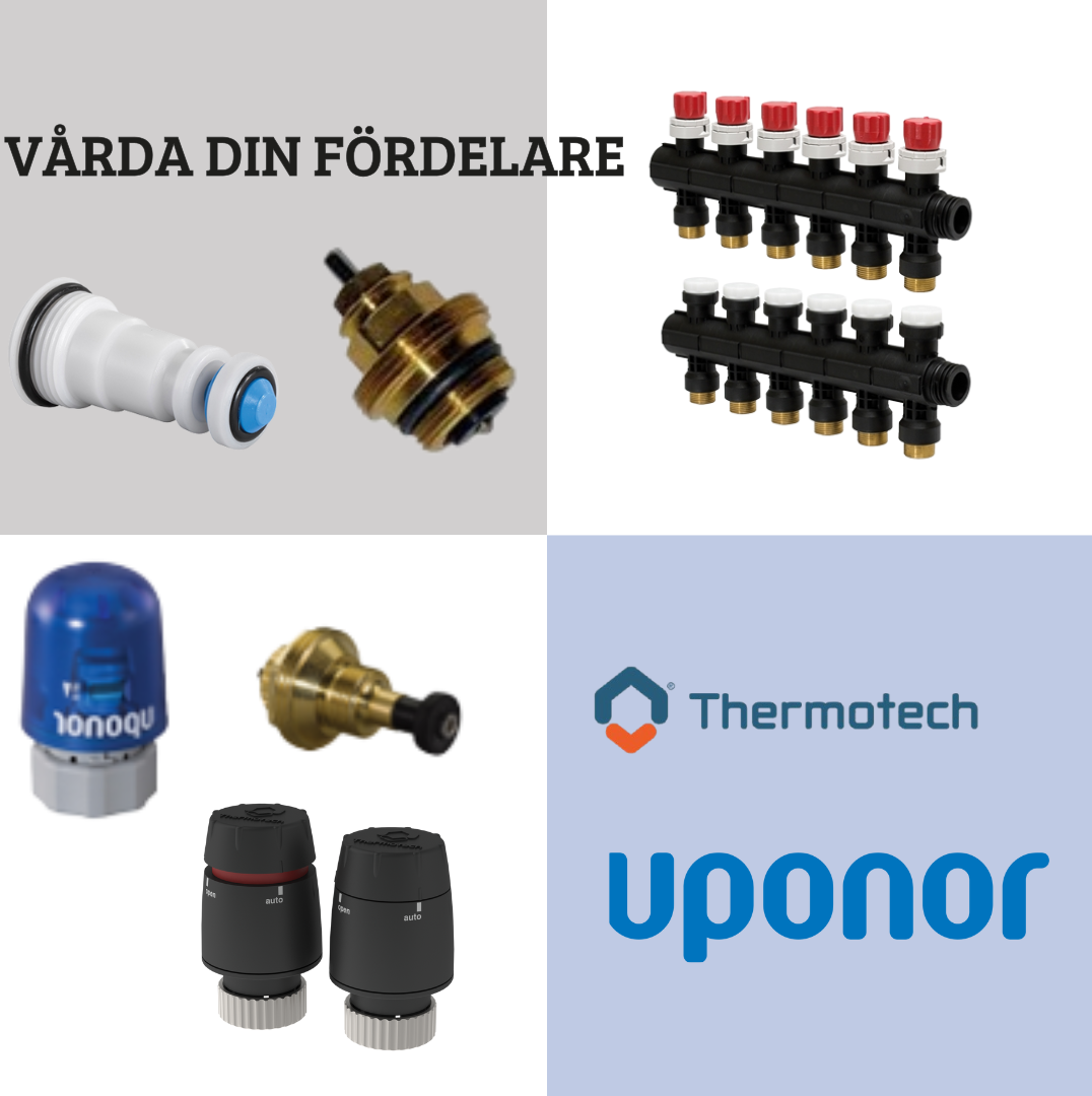 Golvvärmefördelare service